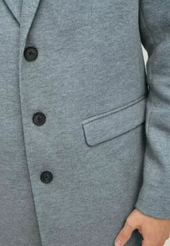 Jack & Jones Marco Coat - Halflange Jas - Light Grey Melange -Jack & Jones Verkoopwinkel aef545119ef24021acf7d7e330c9d173
