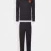 Jack & Jones Jacaaron Hood And Pants Set - Pyjama - Black