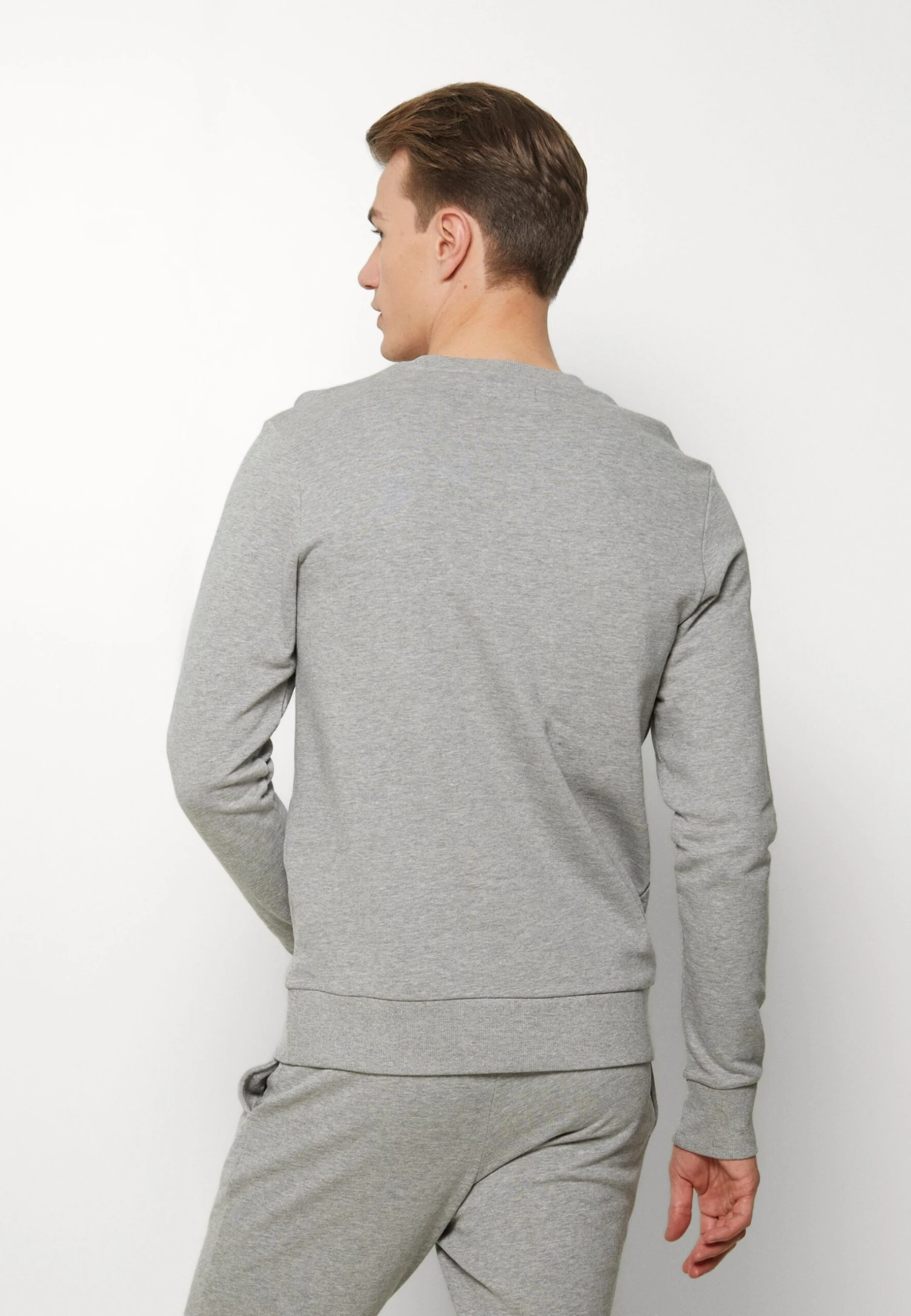 Jack & Jones Jaclounge - Pyjama - Light Grey Melange 3 Jack & Jones Jaclounge - Pyjama - Light Grey Melange - Afbeelding 3