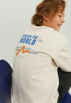 Jack & Jones Junior Junior- Sweater - Moonbeam -Jack & Jones Verkoopwinkel b21cc5b9a64c438b93082939592122c9