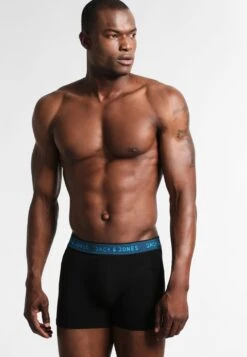 Jack & Jones Jacwaistband Trunks 3 Pack- Onderbroeken - Asphalt