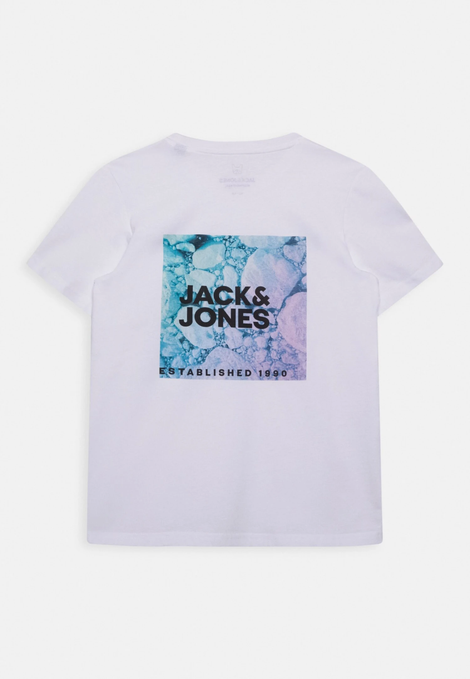 Jack & Jones Junior Crewneck Jnr - T-Shirt Print - White 2 Jack & Jones Junior Crewneck Jnr - T-Shirt Print - White - Afbeelding 2