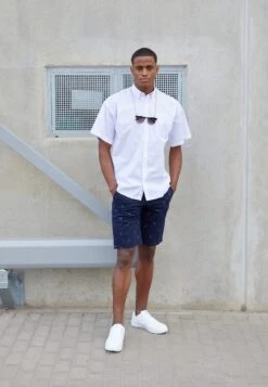 Jack & Jones Jjibowie Mixed Prints - Shorts - Navy Blazer