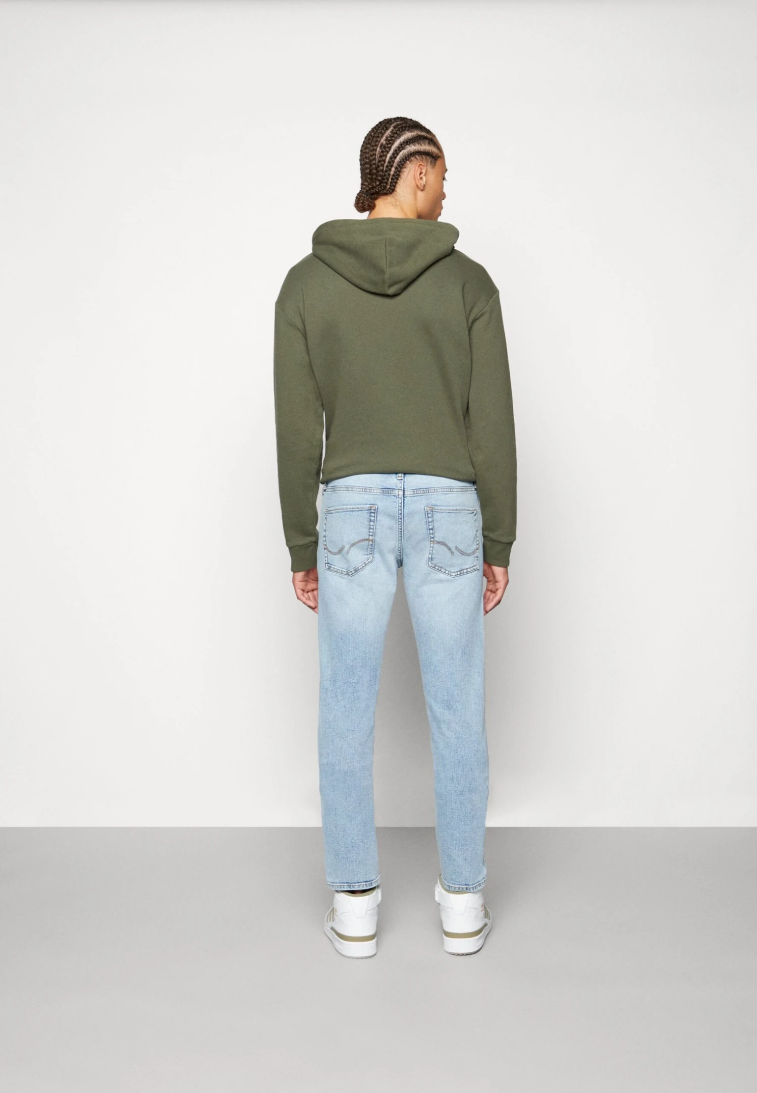 Jack & Jones Jjiglenn Jjoriginal- Slim Fit Jeans - Blue Denim 3 Jack & Jones Jjiglenn Jjoriginal- Slim Fit Jeans - Blue Denim - Afbeelding 3