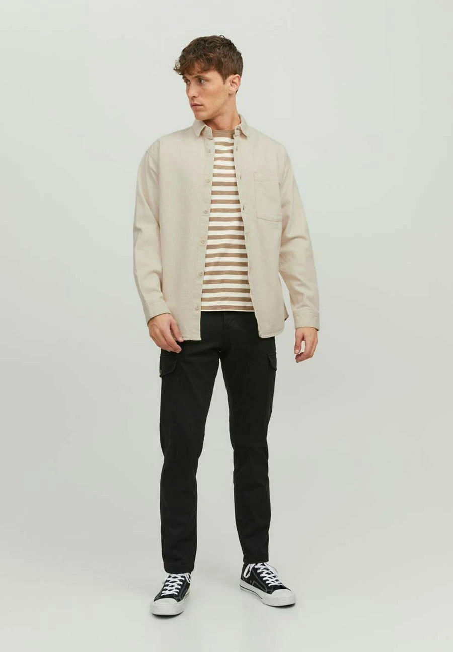 Jack & Jones Creek Ra 399 - Overhemd - Ecru 2 Jack & Jones Creek Ra 399 - Overhemd - Ecru - Afbeelding 2