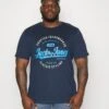 Jack & Jones Jjmikk Tee Crew Neck - T-Shirt Print - Navy Blazer