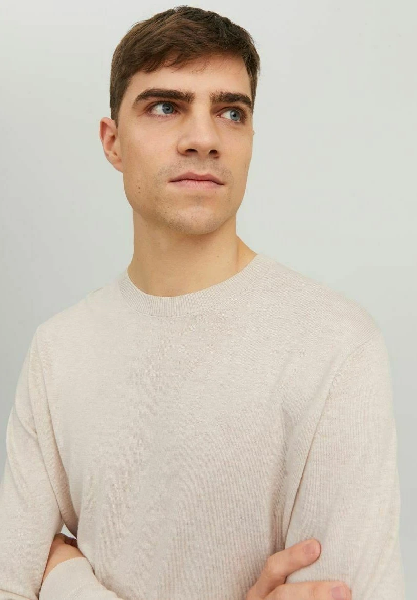 JACK&JONES Premium Trui - Oatmeal 4 JACK&JONES Premium Trui - Oatmeal - Afbeelding 4