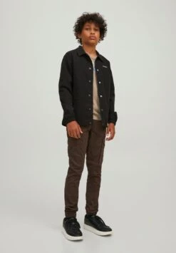 Jack & Jones Junior Cargobroek - Mulch