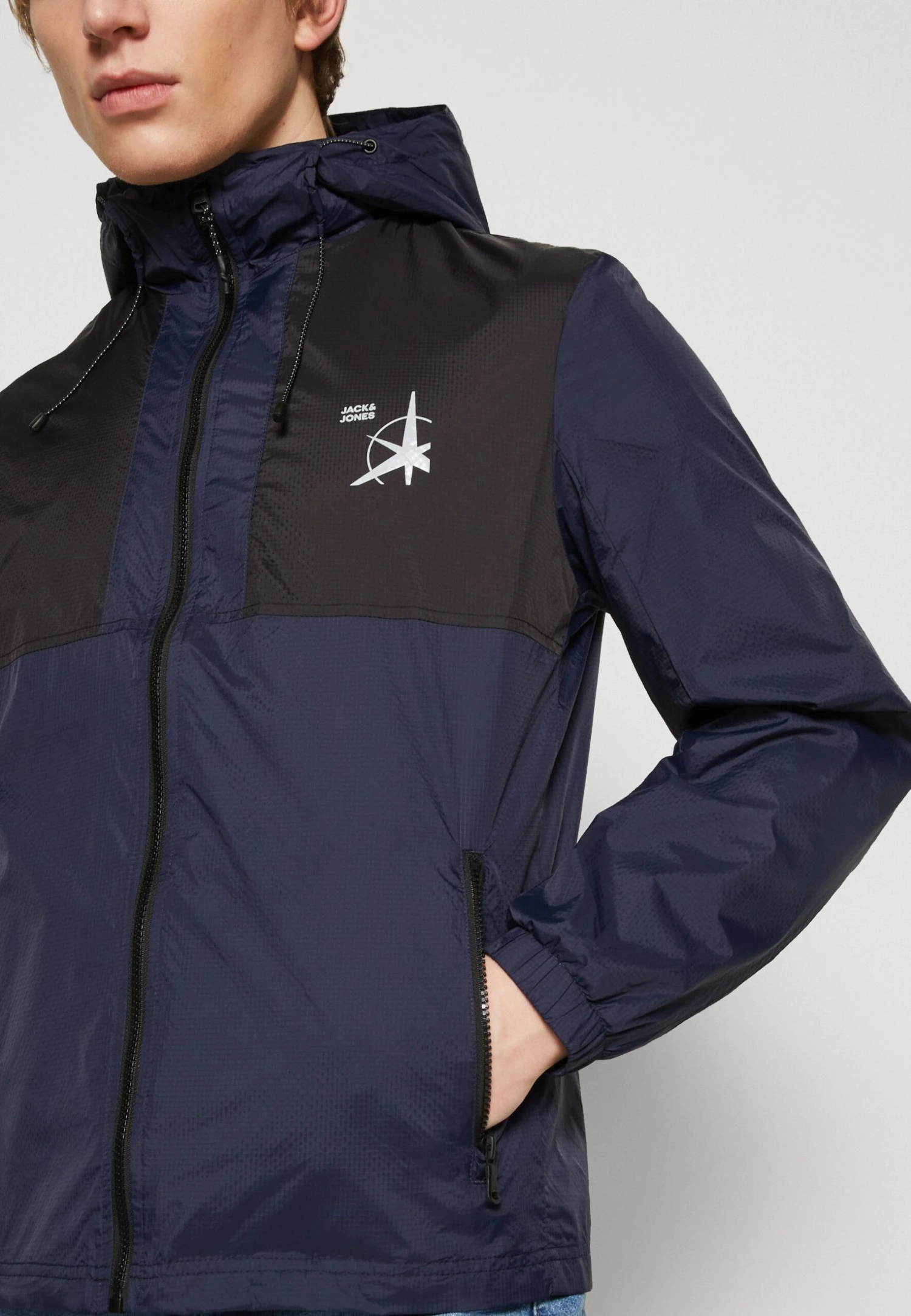 Jack & Jones Jcofilo Light Jacket - Windjack - Navy 6 Jack & Jones Jcofilo Light Jacket - Windjack - Navy - Afbeelding 6