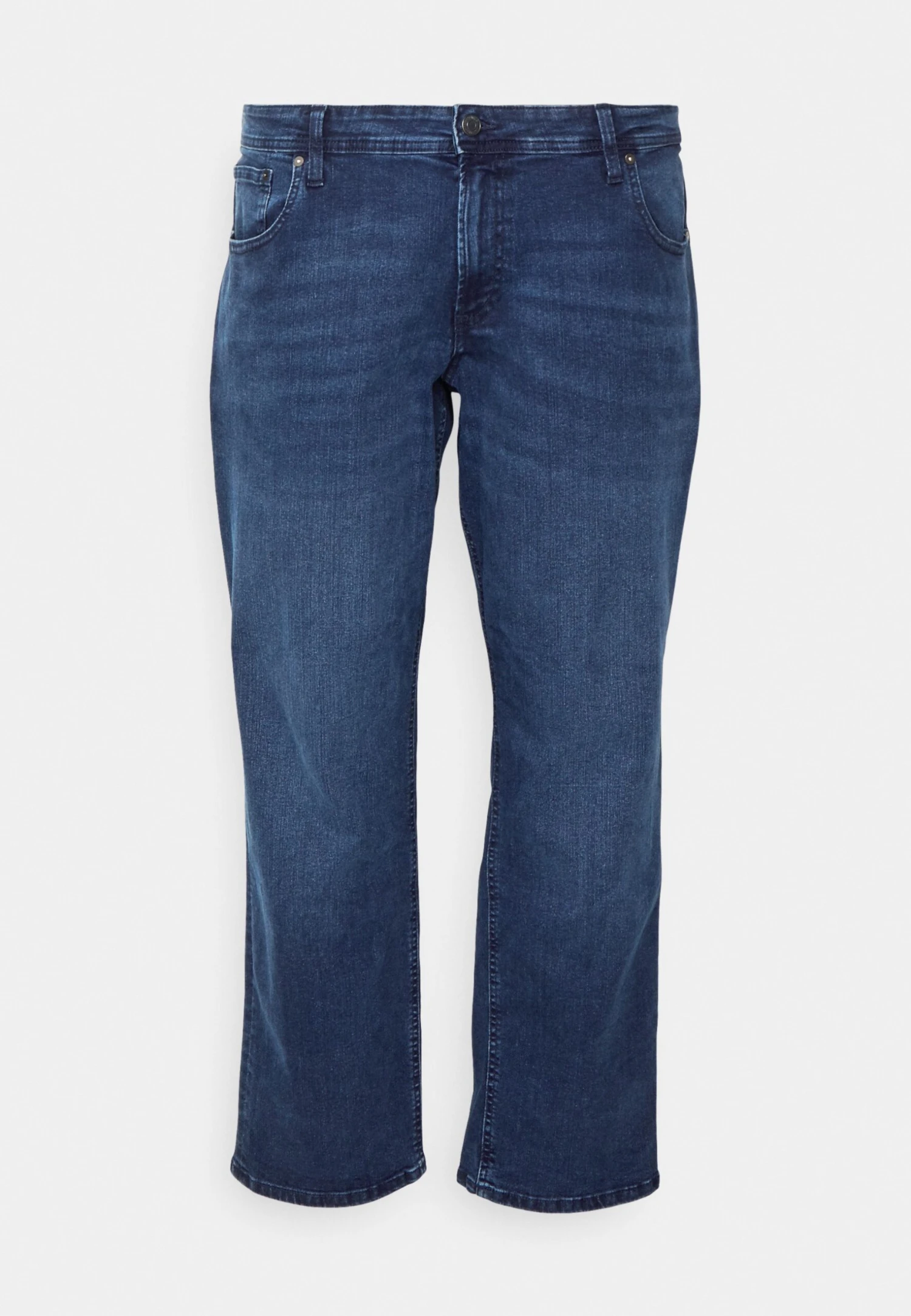 Jack & Jones Jjimike Jjoriginal Sq 350 Pls - Straight Leg Jeans - Blue Denim 4 Jack & Jones Jjimike Jjoriginal Sq 350 Pls - Straight Leg Jeans - Blue Denim - Afbeelding 4
