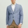 JACK&JONES Premium Jprriviera Slim Fit- Blazer - Chambray Blue