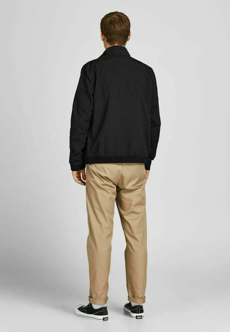 Jack & Jones Jjerush Harrington- Bomberjacks - Black 3 Jack & Jones Jjerush Harrington- Bomberjacks - Black - Afbeelding 3