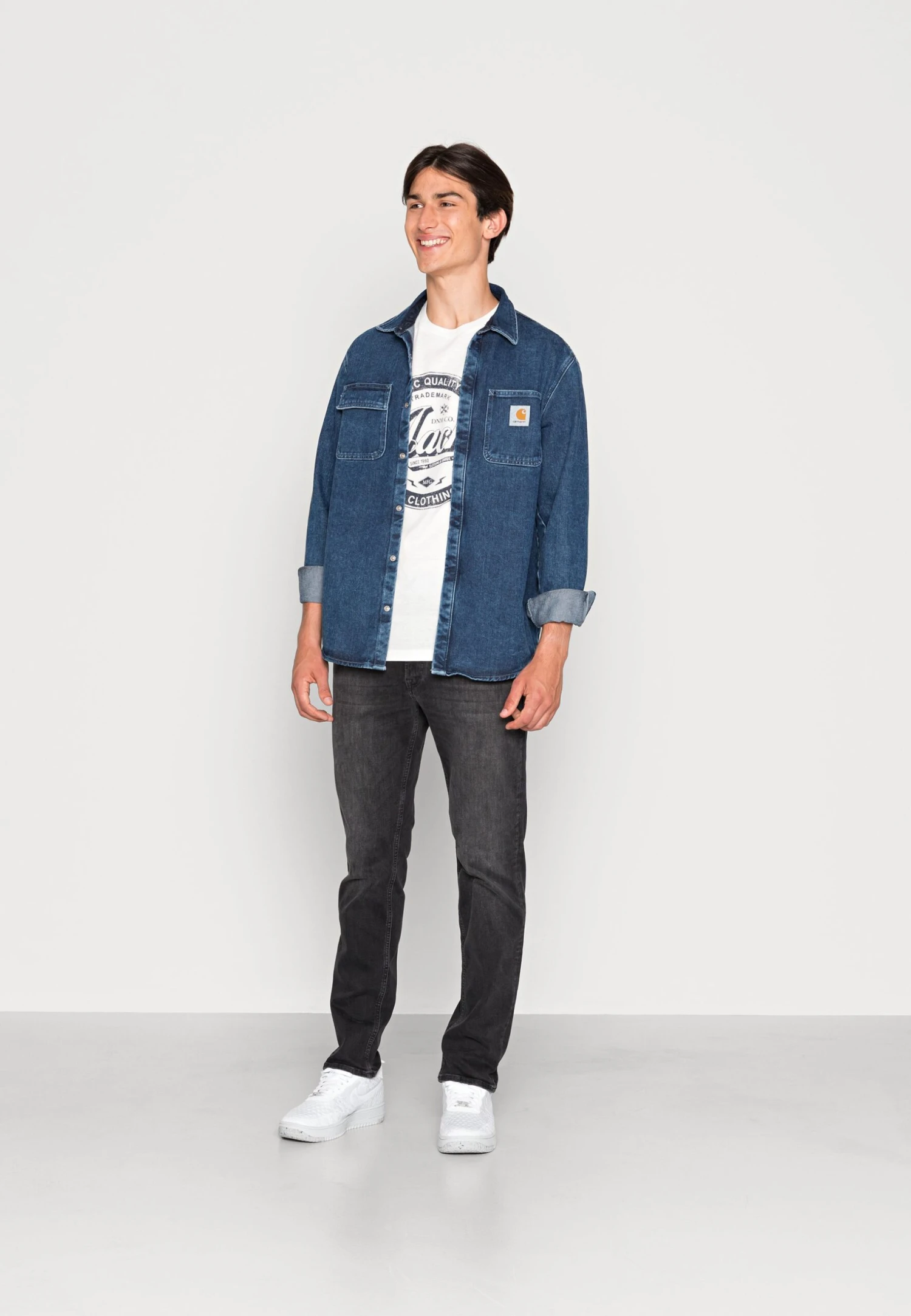 Jack & Jones Jjejeans Tee O Neck - T-Shirt Print - Cloud Dancer 2 Jack & Jones Jjejeans Tee O Neck - T-Shirt Print - Cloud Dancer - Afbeelding 2