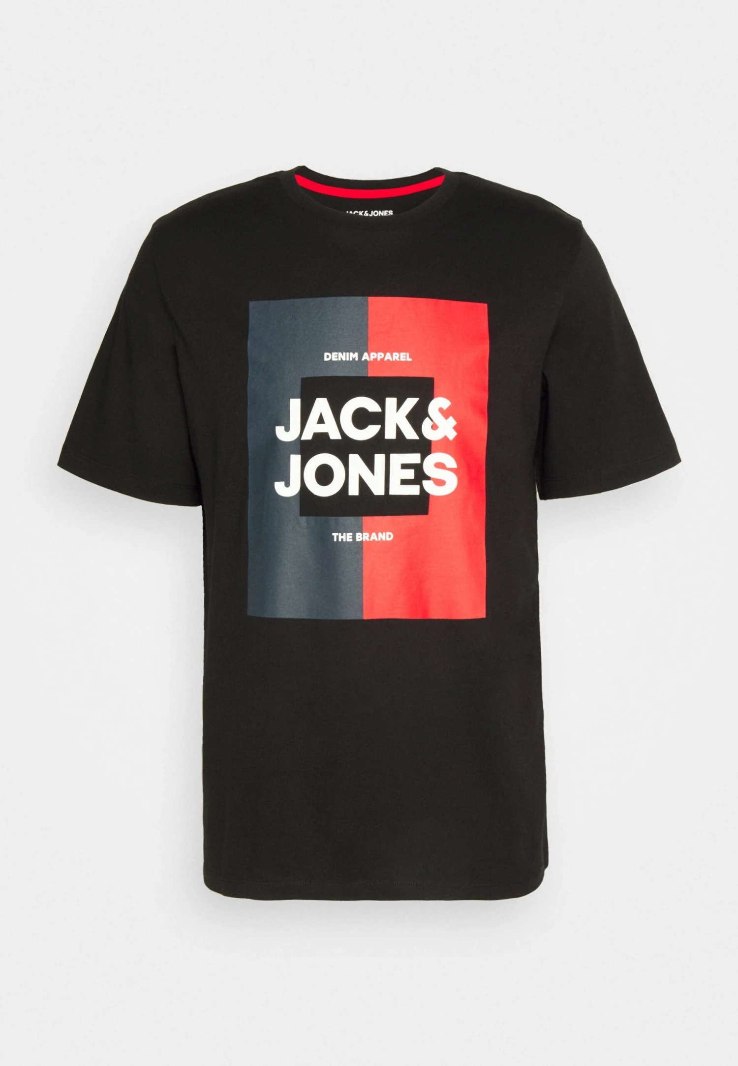 Jack & Jones Jjoscar Ss Crew Neck - T-Shirt Print - Black 4 Jack & Jones Jjoscar Ss Crew Neck - T-Shirt Print - Black - Afbeelding 4