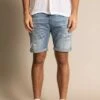 Jack & Jones 231-Rick Blair - Jeansshort - Destroyed