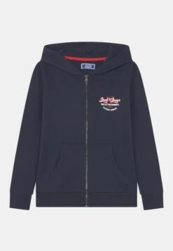 Jack & Jones Junior Jjandy Zip Hood Jnr - Sweater Met Rits - Navy Blazer
