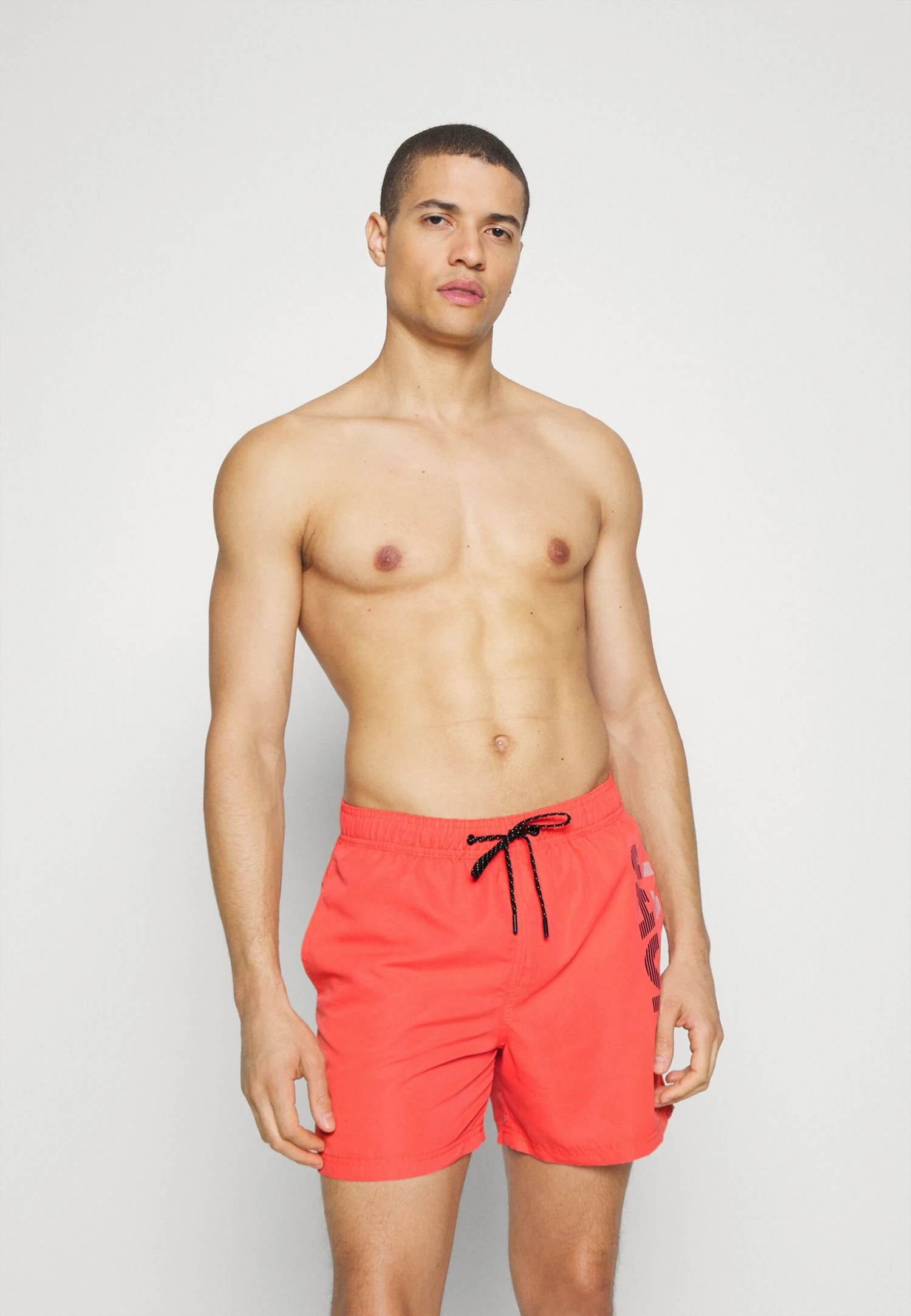 Jack & Jones Jjswim Splicelogo- Zwemshorts - Hot Coral 1 Jack & Jones Jjswim Splicelogo- Zwemshorts - Hot Coral