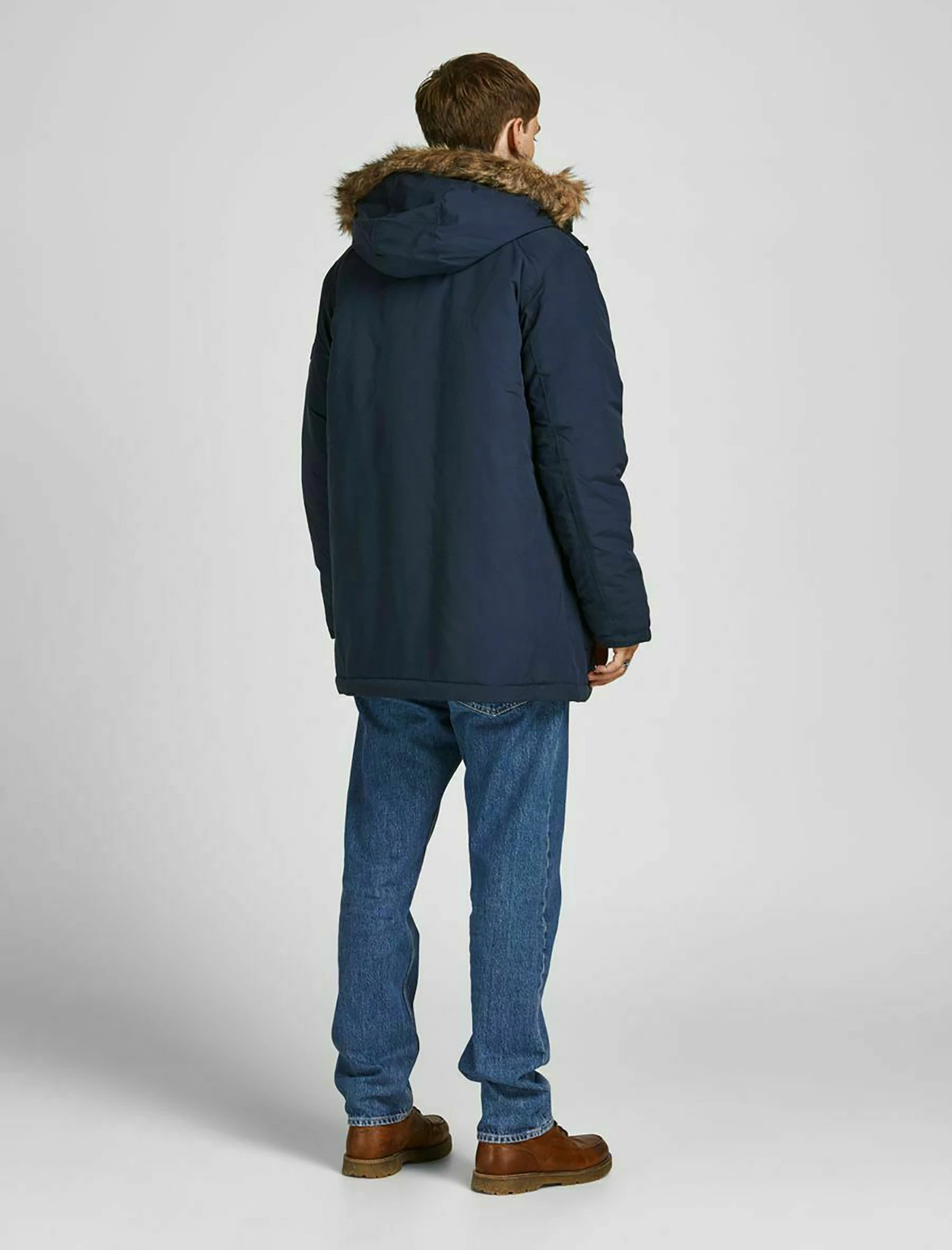 Jack & Jones Jwhgreat - Parka - Navy Blazer 3 Jack & Jones Jwhgreat - Parka - Navy Blazer - Afbeelding 3