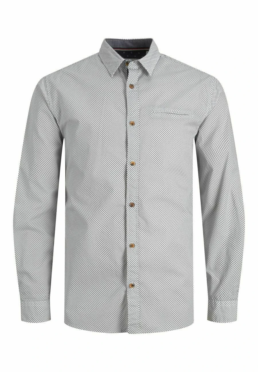 Jack & Jones Plus Size- Overhemd - Cloud Dancer 7 Jack & Jones Plus Size- Overhemd - Cloud Dancer - Afbeelding 7