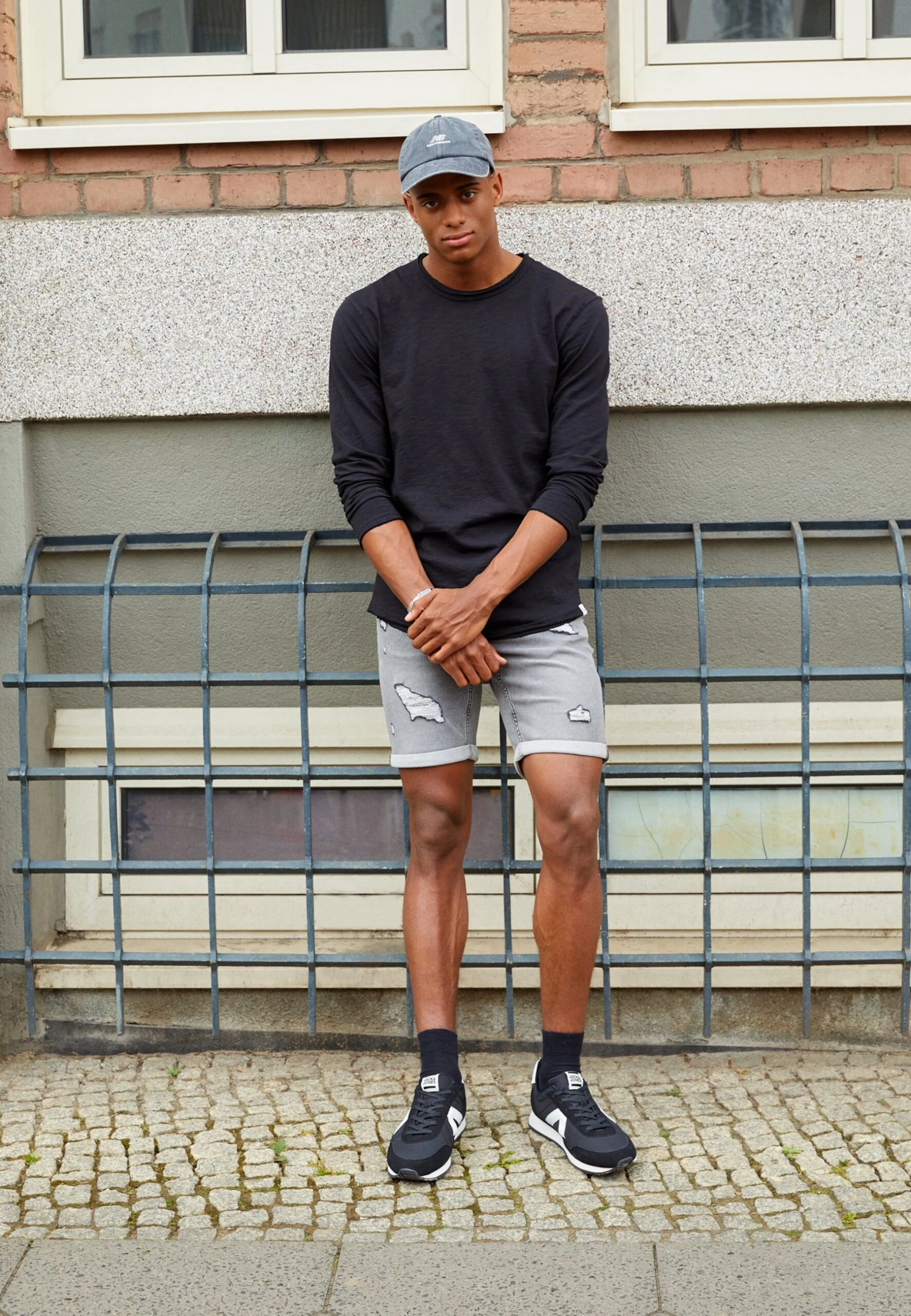 Jack & Jones Jfwhawker Combo - Sneakers Laag - Anthracite 3 Jack & Jones Jfwhawker Combo - Sneakers Laag - Anthracite - Afbeelding 3