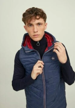 Jack & Jones Ehero Bodywarmer Hood - Bodywarmer - Navy Blazer 1 -Jack & Jones Verkoopwinkel bf75a4e662fb41848a1bfd50af29fc9d