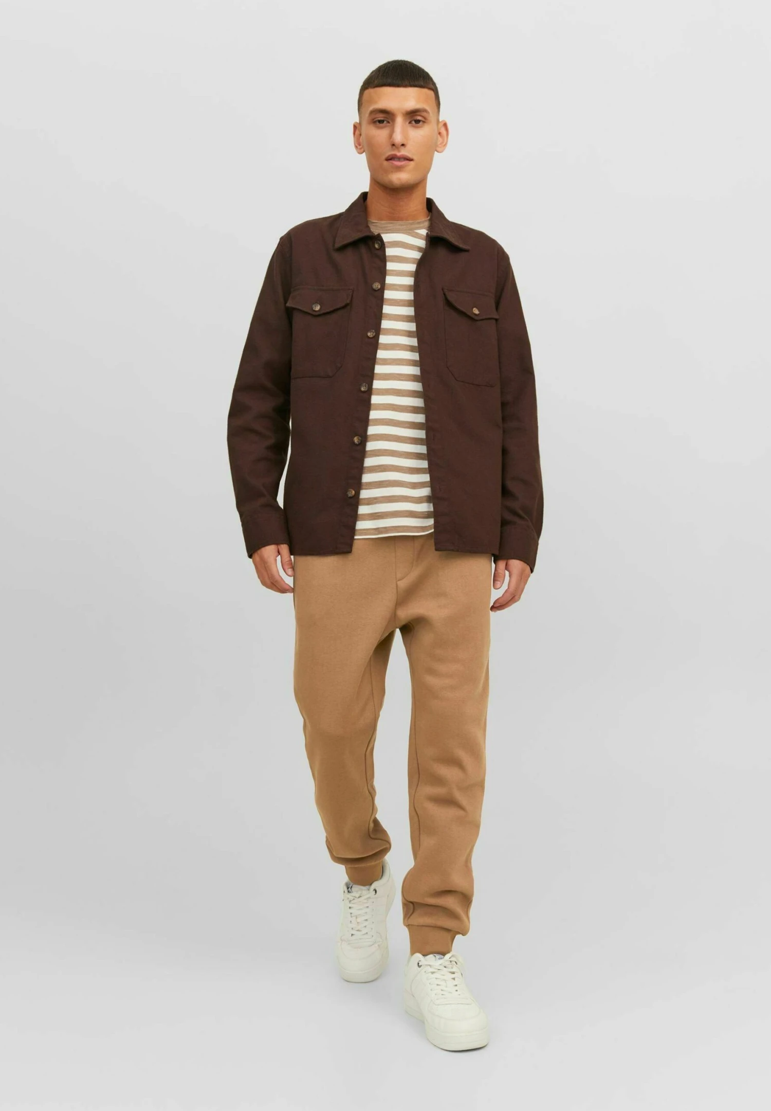 Jack & Jones Stgordon Bradley Gms - Trainingsbroek - Otter 2 Jack & Jones Stgordon Bradley Gms - Trainingsbroek - Otter - Afbeelding 2