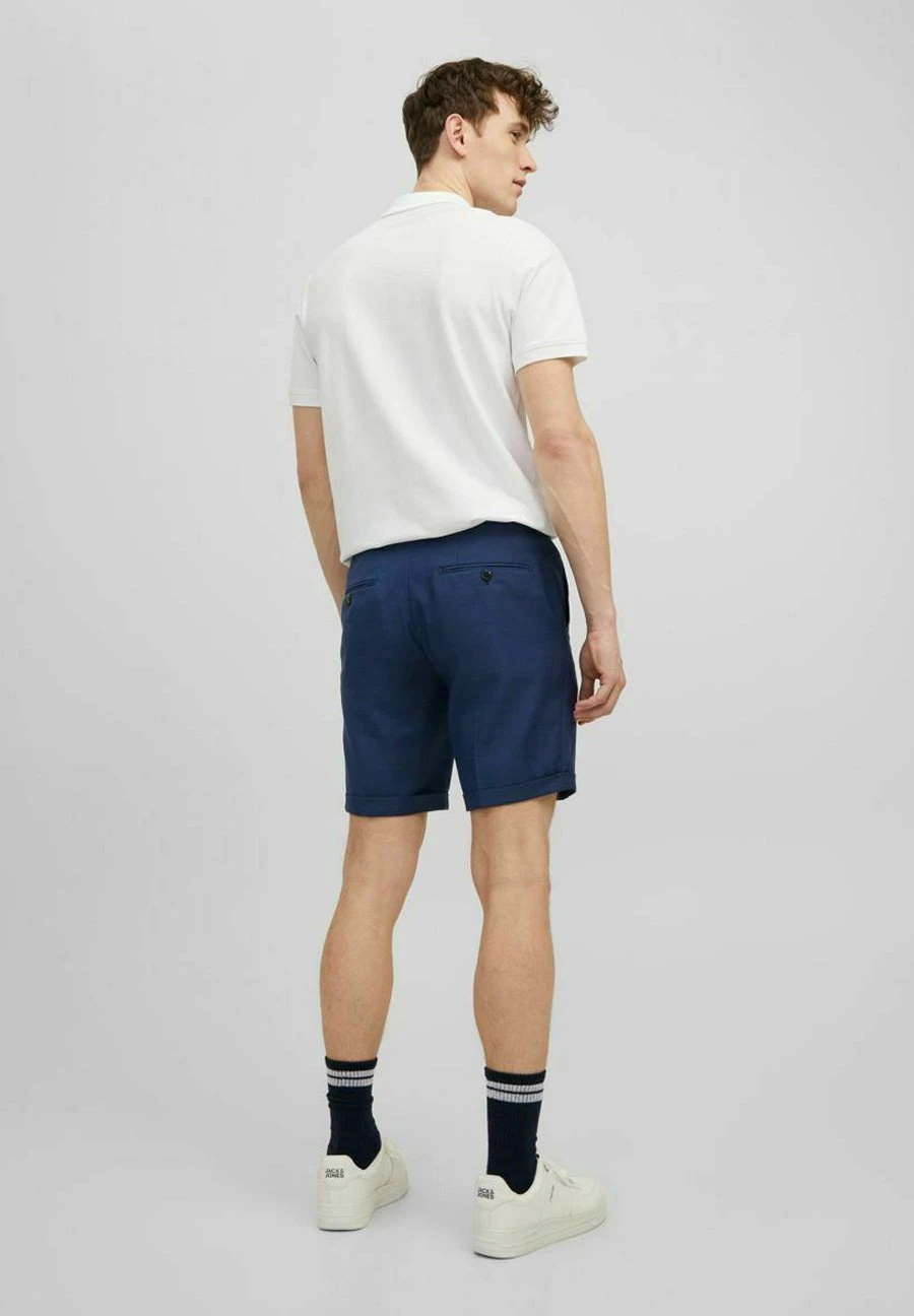 JACK&JONES Premium Bundfalten - Shorts - Medieval Blue 3 JACK&JONES Premium Bundfalten - Shorts - Medieval Blue - Afbeelding 3