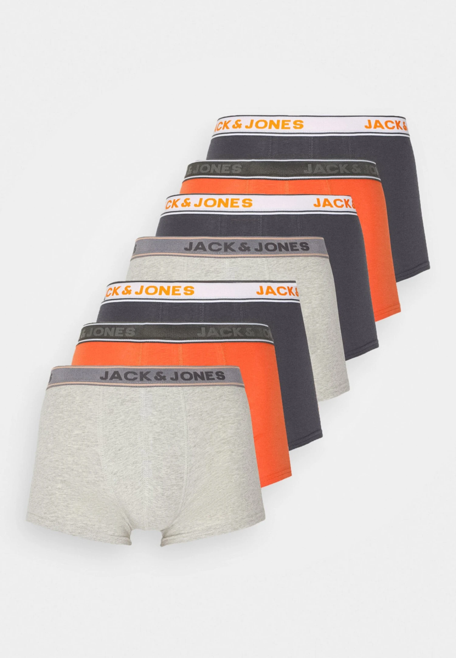 Jack & Jones Jacsuper Trunks 7 Pack - Onderbroeken - Asphalt/Red Clay/Light Grey Melange 6 Jack & Jones Jacsuper Trunks 7 Pack - Onderbroeken - Asphalt/Red Clay/Light Grey Melange - Afbeelding 6