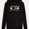 Jack & Jones Junior Jcofreddie Hood Jnr - Hoodie - Black