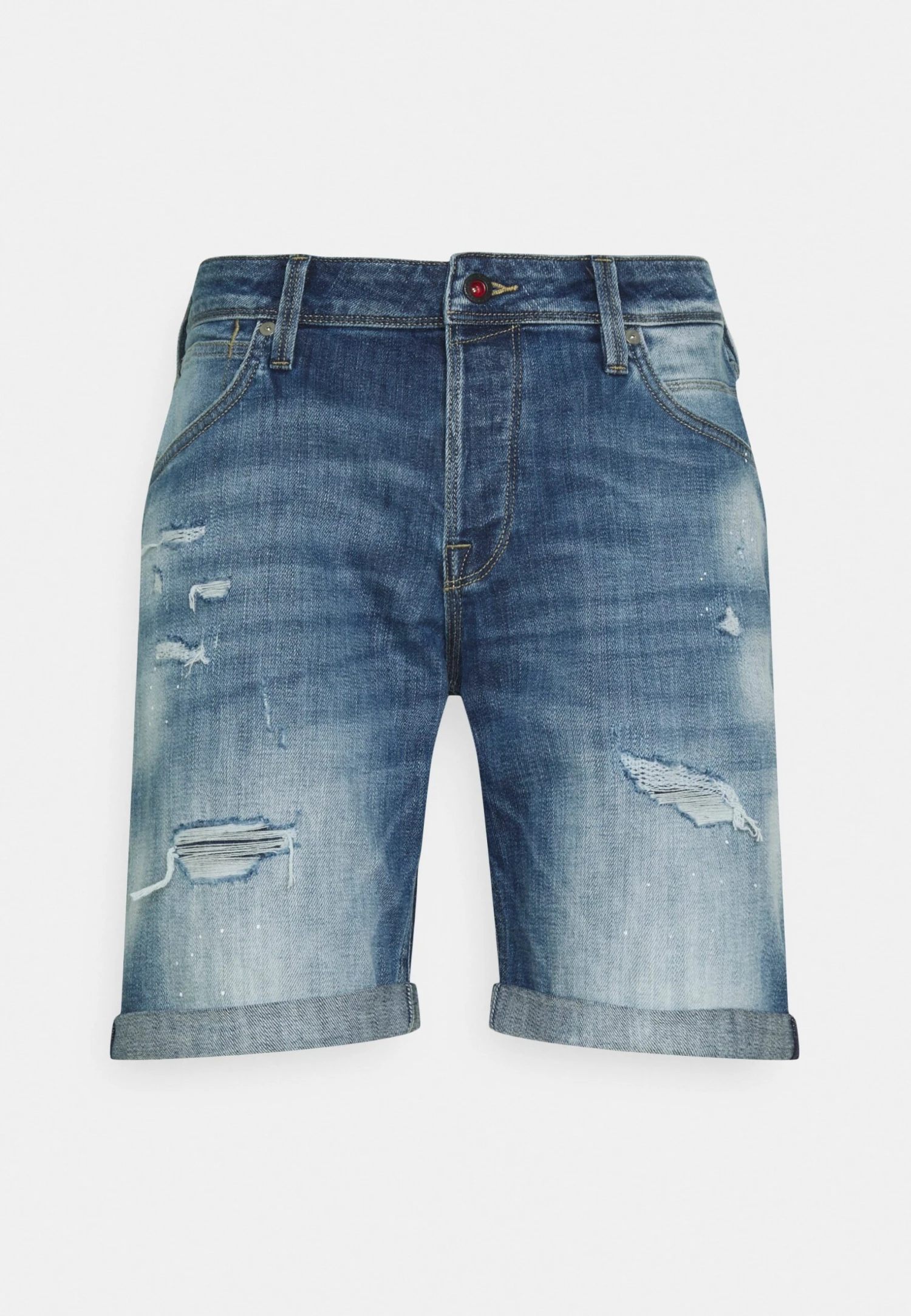 Jack & Jones Jjirick Jjfoxshorts - Jeansshort - Blue Denim 1 Jack & Jones Jjirick Jjfoxshorts - Jeansshort - Blue Denim