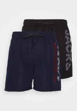 Jack & Jones Jjswim Splicelogo 2Pack - Zwemshorts - Black/Black + Navy Blazer 8 Jack & Jones Jjswim Splicelogo 2Pack - Zwemshorts - Black/Black + Navy Blazer -Jack & Jones Verkoopwinkel c6544455f7164ac5b801de01ab270bcd