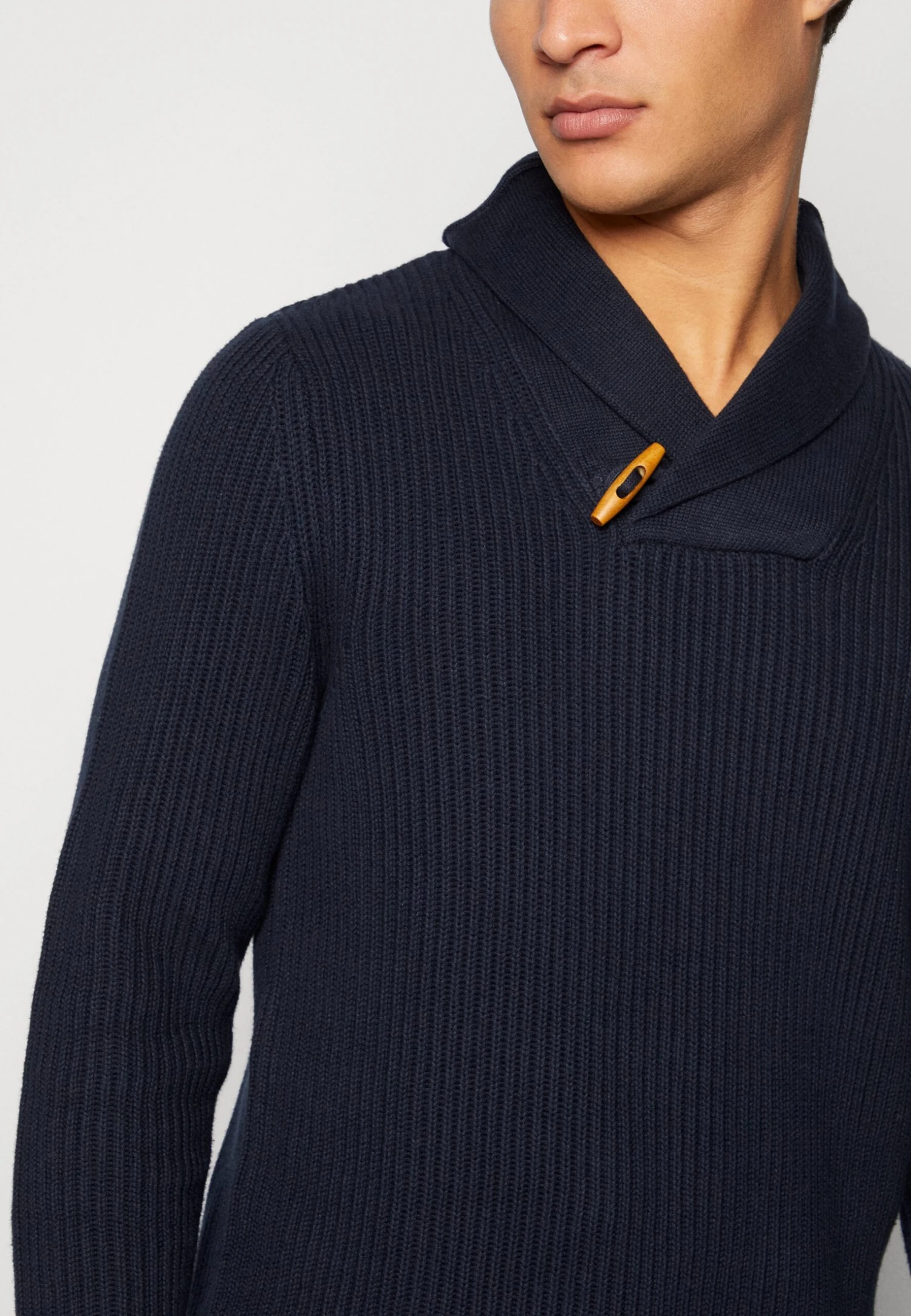 JACK&JONES Premium Jprblucharles Shawl Neck - Trui - Navy Blazer 6 JACK&JONES Premium Jprblucharles Shawl Neck - Trui - Navy Blazer - Afbeelding 6