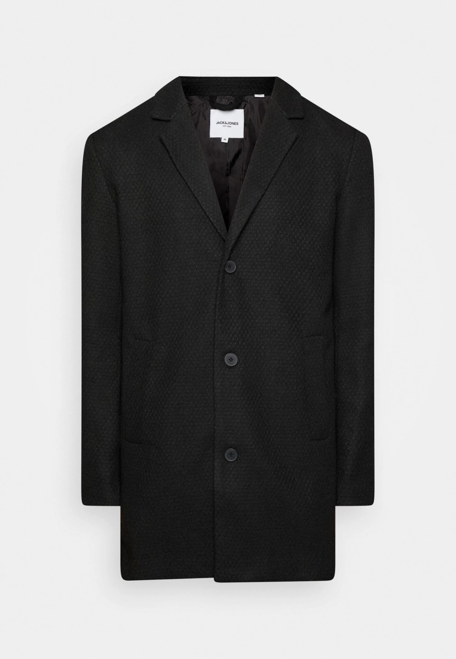 Jack & Jones Jjtoby Coat - Halflange Jas - Black 5 Jack & Jones Jjtoby Coat - Halflange Jas - Black - Afbeelding 5