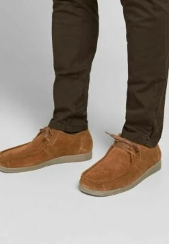 Jack & Jones Jfwoz - Sportieve Veterschoenen - Cognac