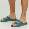 Jack & Jones Jfwgarrix Moulded Slider - Badslippers - Trekking Green
