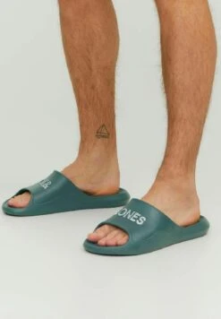 Jack & Jones Jfwgarrix Moulded Slider - Badslippers - Trekking Green