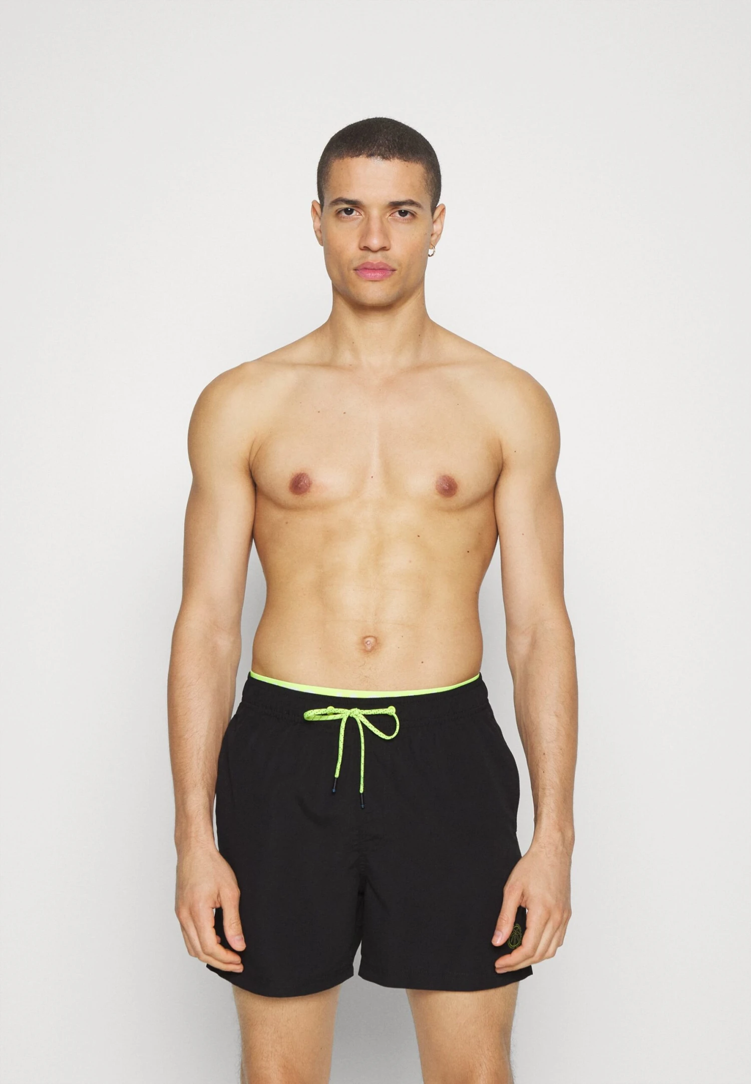 Jack & Jones Jpstfiji Jjswim Neon - Zwemshorts - Black 1 Jack & Jones Jpstfiji Jjswim Neon - Zwemshorts - Black