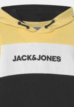 Jack & Jones Junior Jjelogo Blocking Hood Jr - Hoodie - Mellow Yellow -Jack & Jones Verkoopwinkel cdc96a4d7c264df598aec1a312f95120