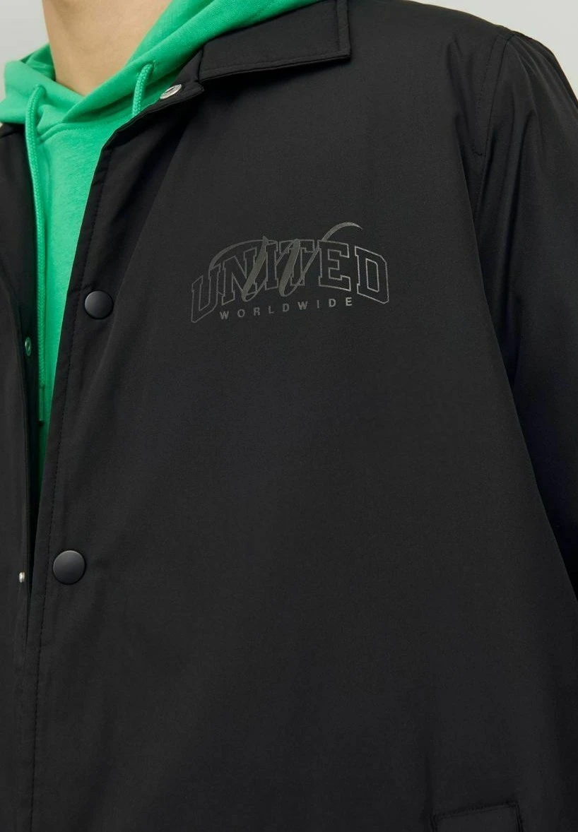 Jack & Jones Coach - Lichte Jas - Black 4 Jack & Jones Coach - Lichte Jas - Black - Afbeelding 4