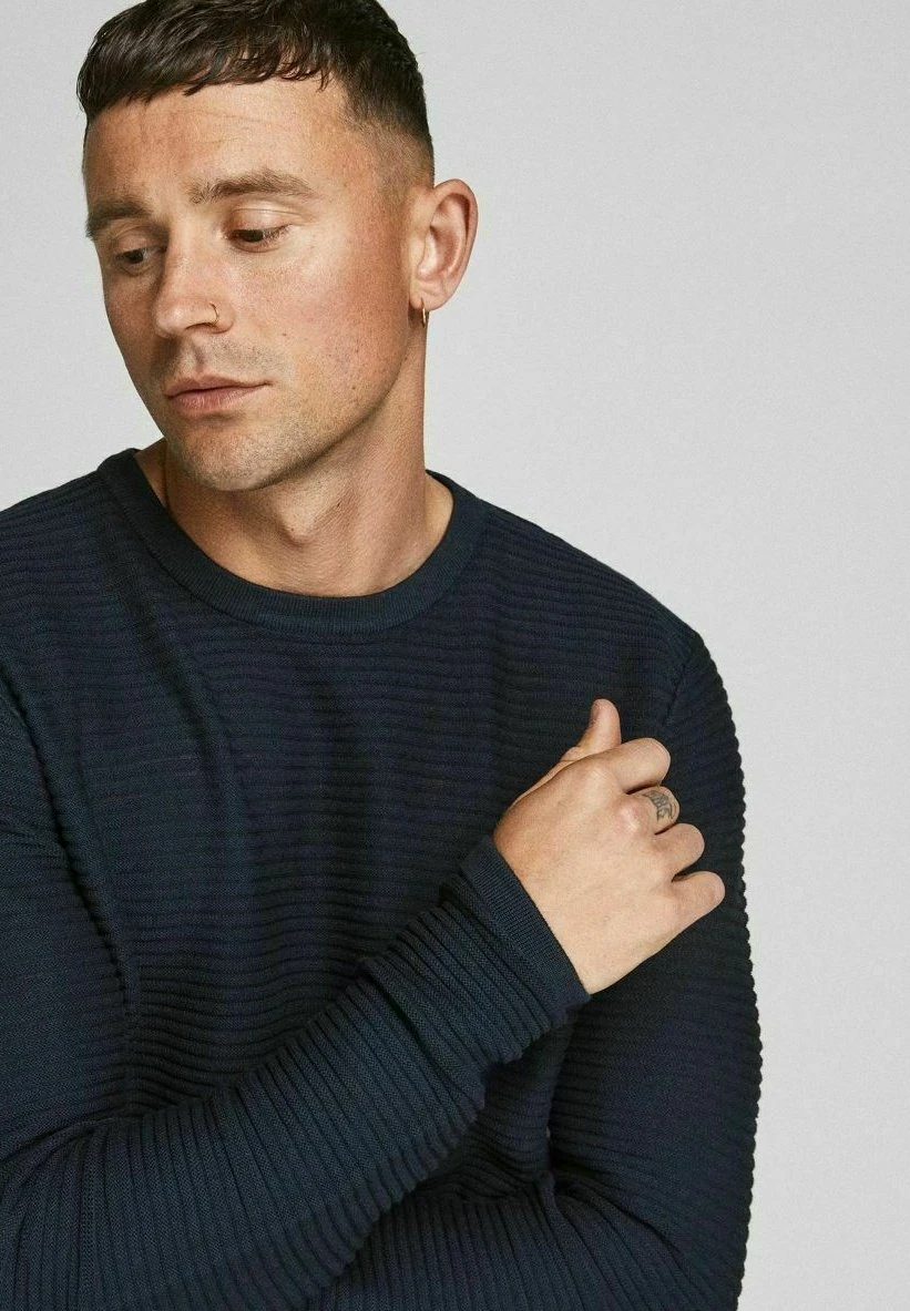 Jack & Jones Trui - Navy Blazer 4 Jack & Jones Trui - Navy Blazer - Afbeelding 4