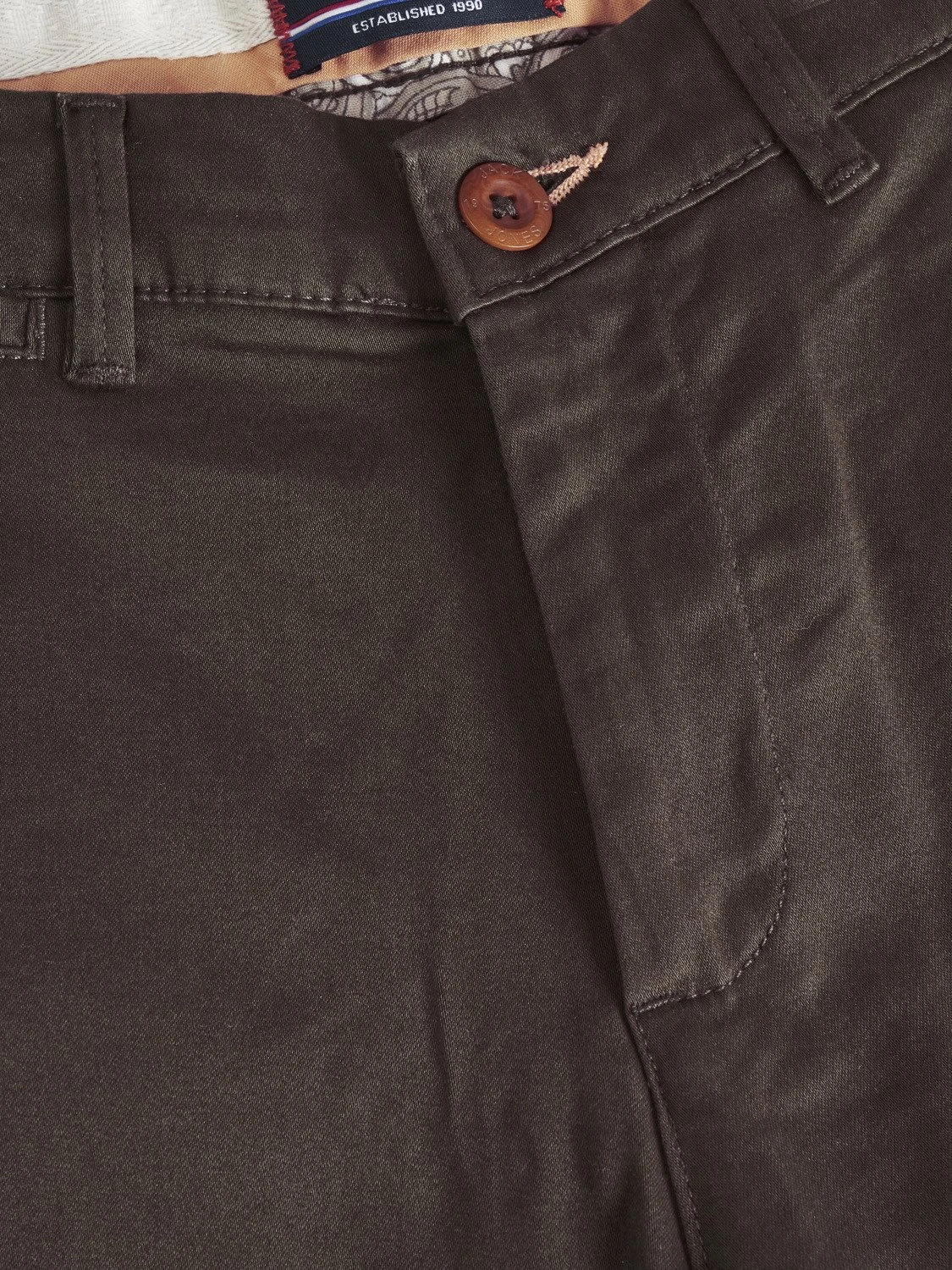 Jack & Jones Jpstollie Jjjagger Sa Noos - Chino - Mulch 3 Jack & Jones Jpstollie Jjjagger Sa Noos - Chino - Mulch - Afbeelding 3