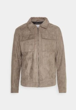 JACK&JONES Premium Jacket - Imitatieleren Jas - Braun -Jack & Jones Verkoopwinkel d3df12ce1c4d477189bd06f83b8ca324