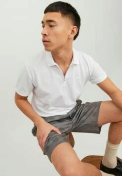 JACK&JONES Premium Kurzärmeliges - Poloshirt - Bright White -Jack & Jones Verkoopwinkel d69a28bdc4d341ddb8f36dead5e29b1e