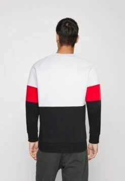 Jack & Jones Jjmateo Crew Neck - Sweater - White Detail/Black Bottom -Jack & Jones Verkoopwinkel d7a7997ab27249609774f3b524f57ab7