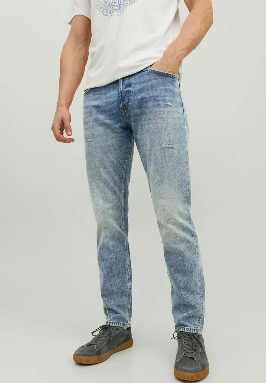 Jack & Jones Jjimike Jjoriginal Spk 705 Noos - Slim Fit Jeans - Blue Denim 1 Jack & Jones Jjimike Jjoriginal Spk 705 Noos - Slim Fit Jeans - Blue Denim