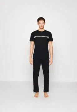 Jack & Jones Jacwilliam Tee And Pants - Pyjama - Black