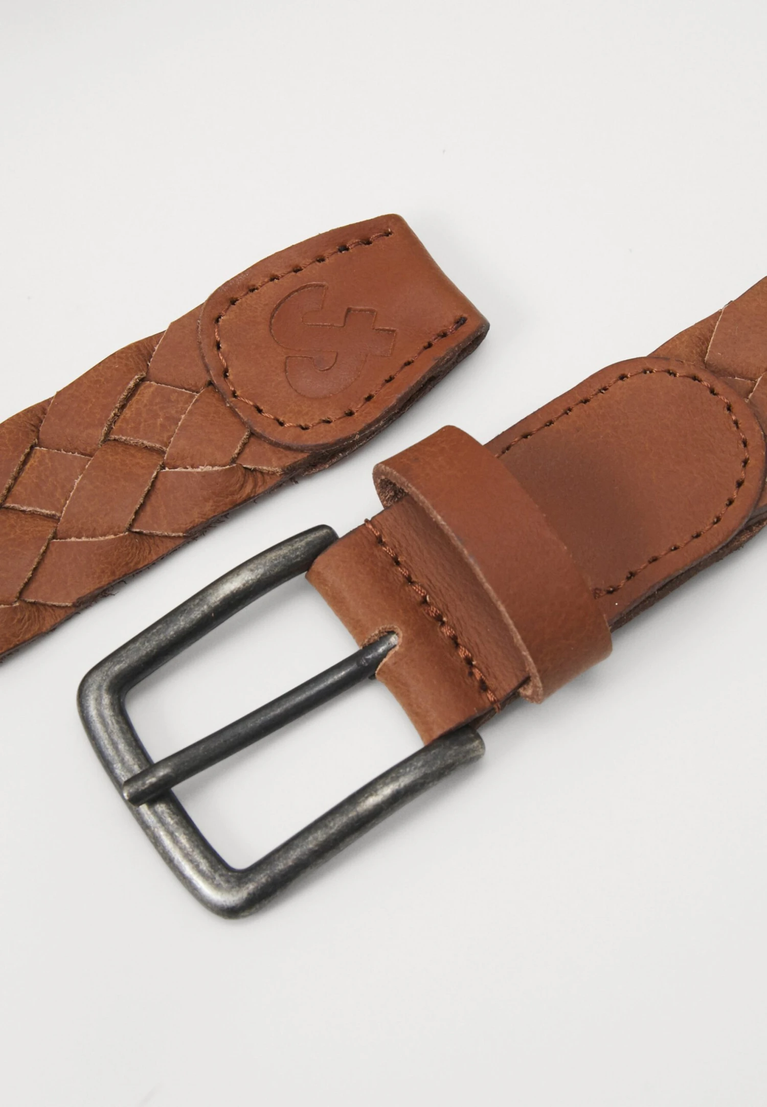 Jack & Jones Jaccary Belt Unisex - Riem - Cognac 2 Jack & Jones Jaccary Belt Unisex - Riem - Cognac - Afbeelding 2
