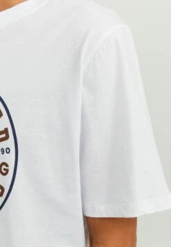 JACK&JONES Premium Jprblueddie Crew Neck- T-Shirt Print - Bright White 10 JACK&JONES Premium Jprblueddie Crew Neck- T-Shirt Print - Bright White -Jack & Jones Verkoopwinkel da851f02774a47bda97f245727ef91af