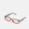 Jack & Jones Jacabel Sunglasses Unisex - Zonnebril - Grey/Pink