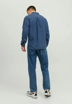 Jack & Jones Henry - Overhemd - Blue Denim -Jack & Jones Verkoopwinkel daf9493733f24004840888064d84bfe5